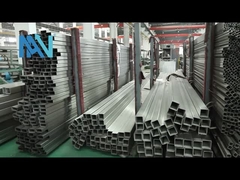 tuyaux carrés en acier inoxydable